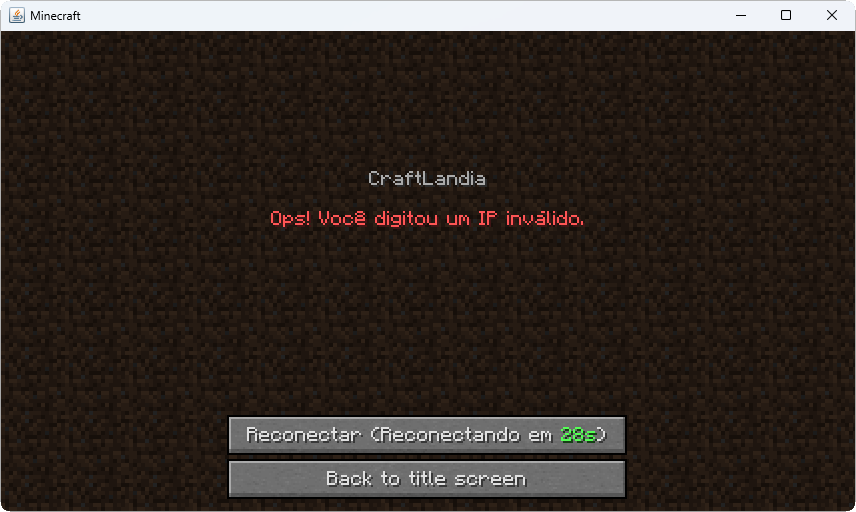 The mod-pack not letting us connect to non-CraftLandia servers
